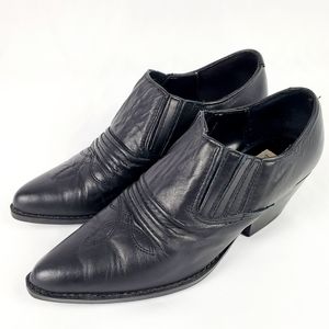 Maine Woods Western Ankle Boots Leather 5.5